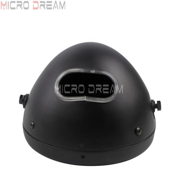 並行輸入品 7インチ バイク LEDヘッドライトハウジング 汎用ヘッドランプ ハーレー スポーツスター ソフテイル ツーリングカスタム用取り付けシェルの画像