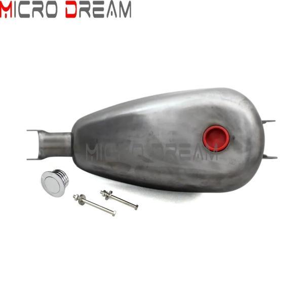 並行輸入品 レトロバイク 燃料タンク2.4ガロン ハーレースポーツスターxl 72 883 1200 42 カスタムロードスター スーパーロー07-21用キャップ付き_3