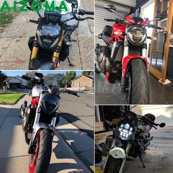 並行輸入品 ドゥカティ モンスター821 1200 1200r 1200s 2014-17用 LED