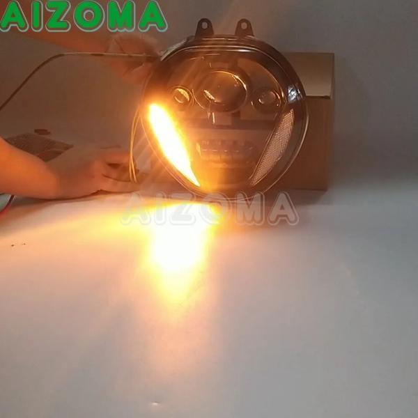 ドゥカティヘッドライ 並行輸入品 ドゥカティ モンスター821 1200 1200r 1200s 2014-17用 LED