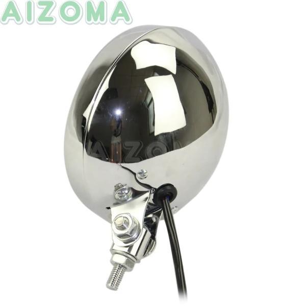 並行輸入品 ハーレーダビッドソン 汎用 バイクグリルカバー カフェ用5.75インチ カスタムロゴカバー 12V/60W 46バルブの画像