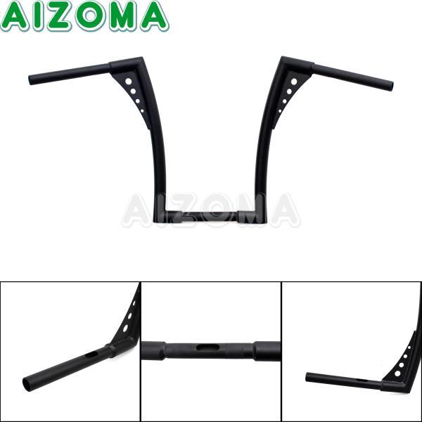 並行輸入品 ハーレーダビッドソン フック12インチ 16インチ 1 1/4インチ 32mm クローム/ブラック ソフテディ ツーリング クルーザーxl 883 1200フレスト用の画像