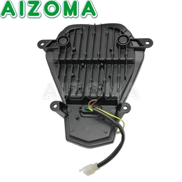 並行輸入品 モトクロス バイクブラックledヘッドライトハイ/ロービームハローリングdrlフロントランプ125 200 250 390 2011-2016ヘッドランプアセンブリの画像