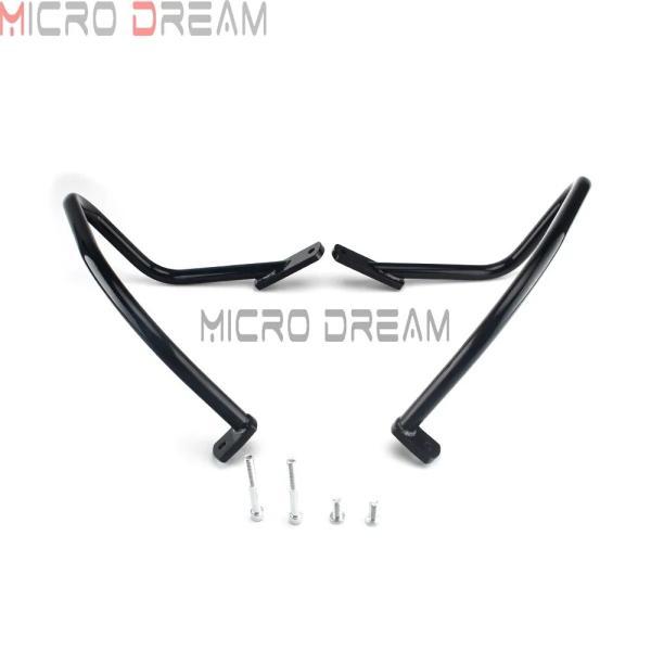 並行輸入品 用ビッドソンソフテイルデラックスflstn 22mm7/8インチ バイクリア高速ロードサドルブラケットガードバンパーレールクラッシュバー2005-2017_5