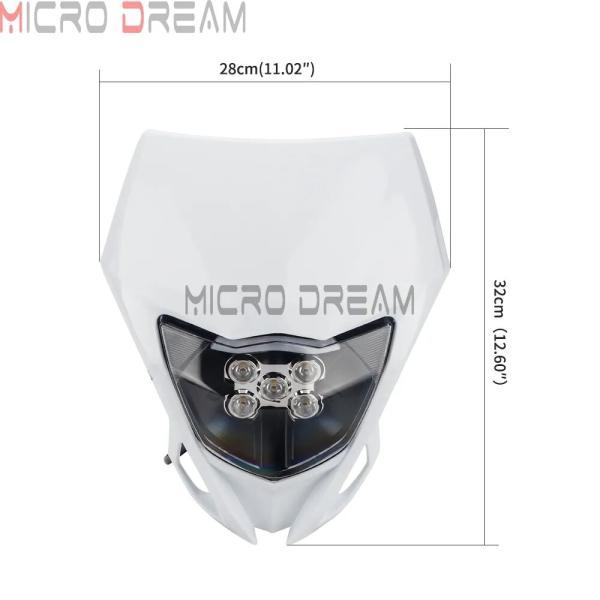 ブランド登録なし - 並行輸入品 ヤマハ サイクリング用前照灯 用砂ぼこり前照灯 250f wr 250f 450f wr yz yzf fx ttr 85-450 マクスウェル enduro