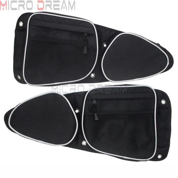 並行輸入品 ポラリス rzr XP1000 eps sxs 4 × 4 900XC S900 ターボ utv サイドドアバッグ膝丈パッド運転席側収納袋レースツールバッグキャリアの画像