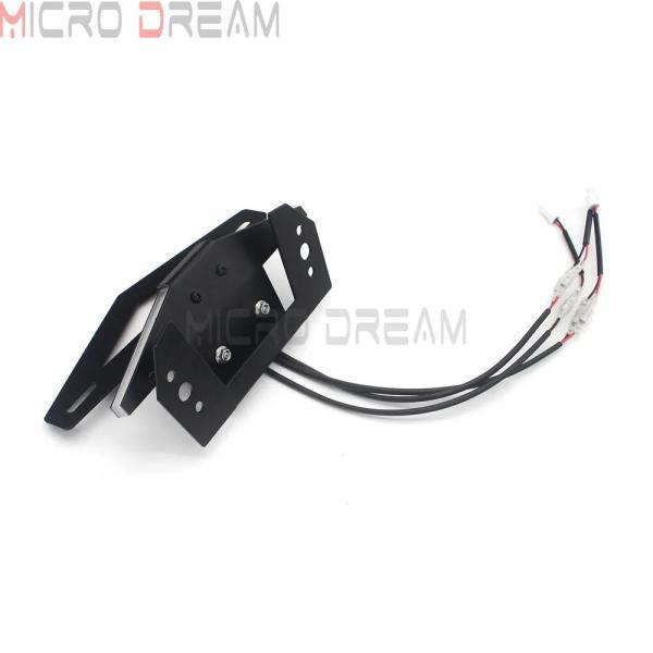 並行輸入品 バイク バイクテールフェンダーリムーバー アンバーledウィンカーライト ナンバープレートホルダーキット mv agusta brutale 675 2013-2019用_2