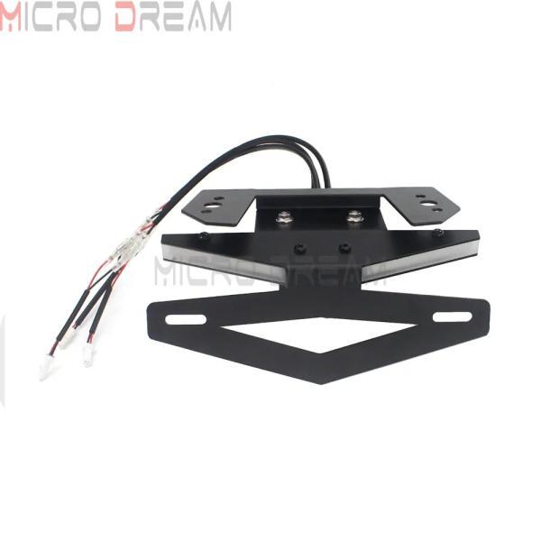並行輸入品 バイク バイクテールフェンダーリムーバー アンバーledウィンカーライト ナンバープレートホルダーキット mv agusta brutale 675 2013-2019用_3