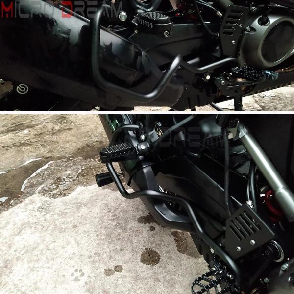 並行輸入品 PANAMERICA1250s 2020-2022バイクマフラーガードパンアメリカ1250 s PA1250 sモト高速ロード落下保護の画像