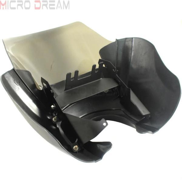 並行輸入品 マットブラックカウw/風防 ウインドスクリーンスクリーンハーレーダイナスーパーワイドfxd fxdc fxdwg fxdb 1987-2018 2017_3