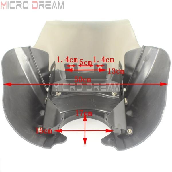 並行輸入品 マットブラックカウw/風防 ウインドスクリーンスクリーンハーレーダイナスーパーワイドfxd fxdc fxdwg fxdb 1987-2018 2017_5