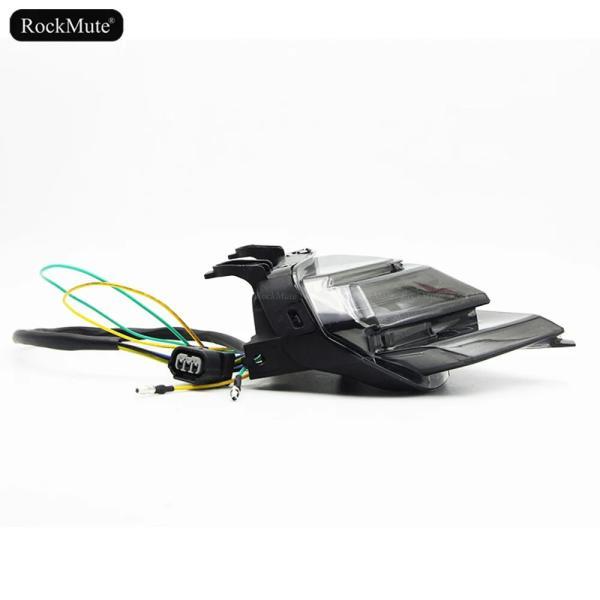 並行輸入品 Led テールライトホンダ CBR250RR 2017 2018 2019 バイク統合リアブレーキ信号ウインカーランプスモークレンズカバー_3