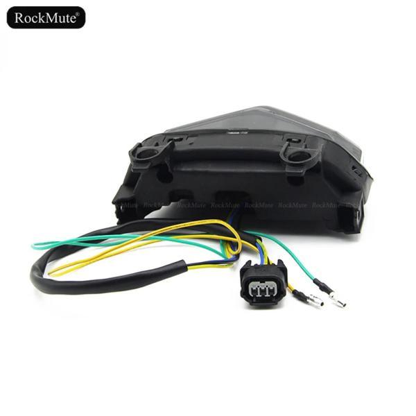 並行輸入品 Led テールライトホンダ CBR250RR 2017 2018 2019 バイク統合リアブレーキ信号ウインカーランプスモークレンズカバー_4