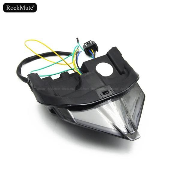 並行輸入品 Led テールライトホンダ CBR250RR 2017 2018 2019 バイク統合リアブレーキ信号ウインカーランプスモークレンズカバー_5