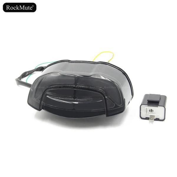 ブランド登録なし - 並行輸入品 Led テールランプホンダ CB650R 2019 CB300R 2018-2019 自動二輪車組み入れる後押しうち切り交通信号ウインカーランプスモークレンズ