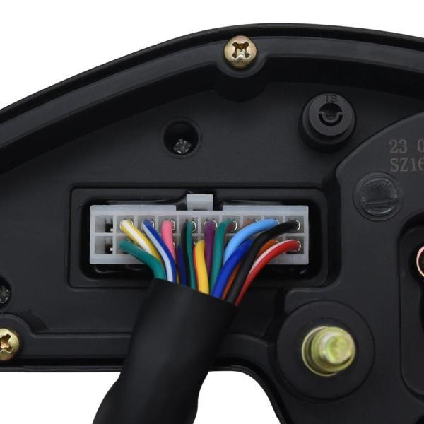 並行輸入品 バイク用デジタルLEDスピードメーター 電子走行距離計 アンチグレアインテリジェント スピードメーター クロスマックス用150 dm200 xr190の画像