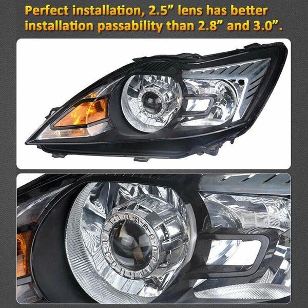 並行輸入品 Bi-LEDプロジェクターチューニング 9005インチ 1 9006 タッチ エンジェルアイキット カーアクセサリー 2.5の画像