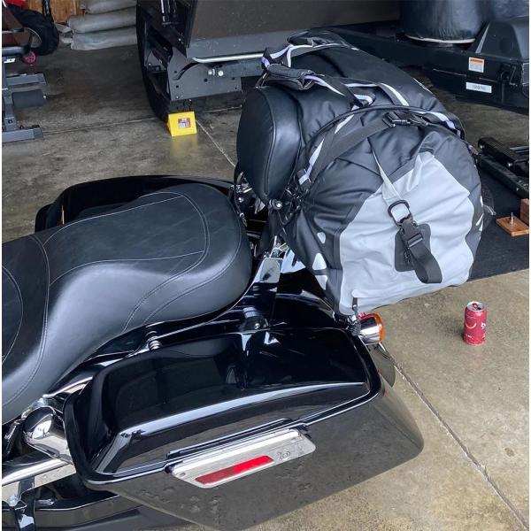 並行輸入品 BMW r1200gs r1250gs r1200gs 1200 gs lc adv アドベンチャー 65l用防水屋外サドルバッグ バイクトラベルバッグ pvcの画像