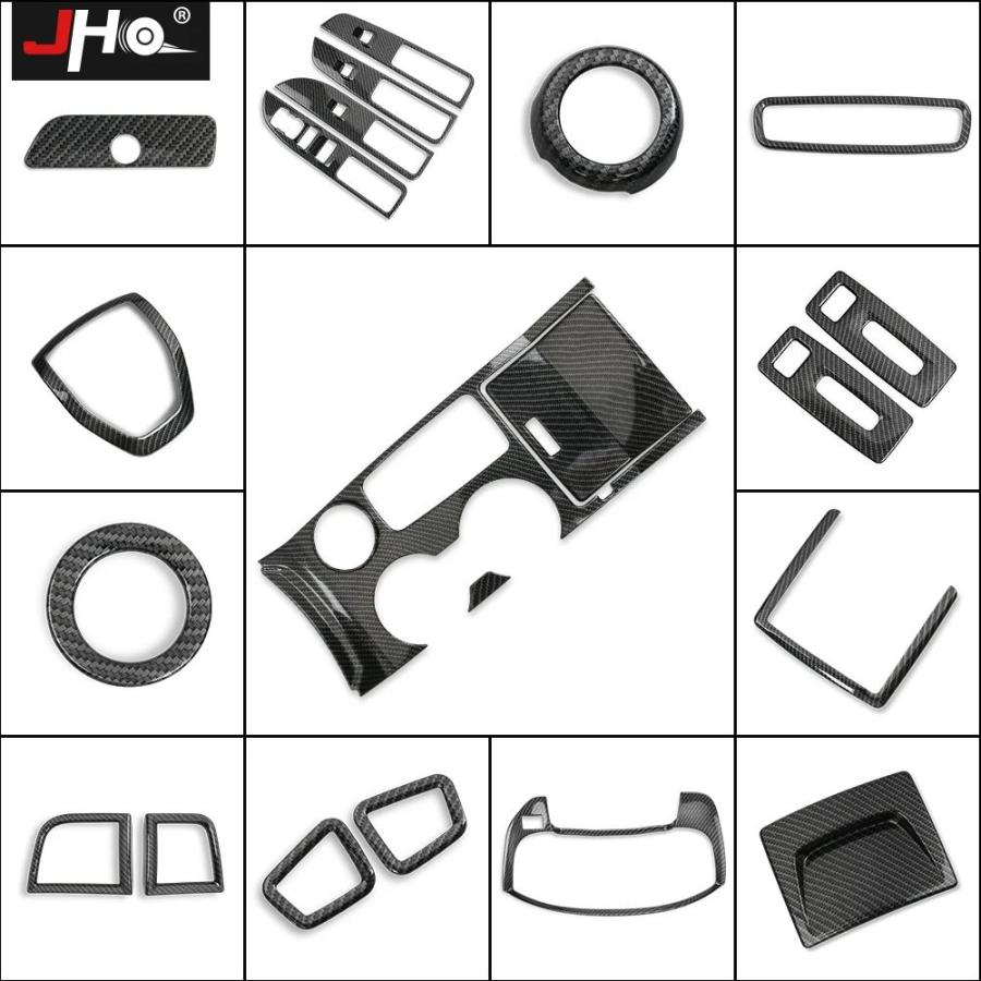 並行輸入品 JHO ABS穀物インストルメントパネルカバー飾るトリム1PCフィットダッジラム1500 TRX 2021 2022ピックアップアクセサリーの画像