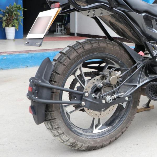 並行輸入品 155 u1 g g1 z2 u155 U1-155 g155 zt155 g 150用バイクアクセサリー フラップ付きリアフェンダー_2