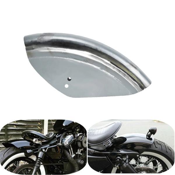 並行輸入品 バイク用フラットリアマッドガードカバー ブラッククロージングプロテクター ハーレースポーツスター用 xl883 1200 72 48の画像