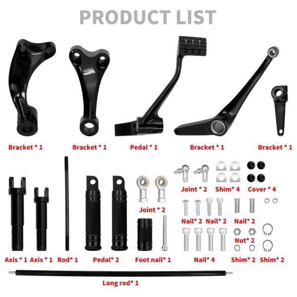 並行輸入品 ハーレースポーツスターxl 883 1200 72用バイク用フル統制キット スーパーロー04-2013の画像