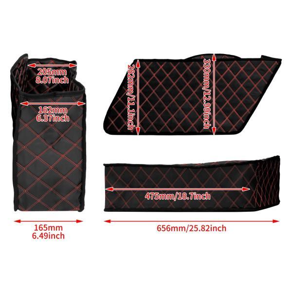 並行輸入品 2xmotorcycleサドル挿入カーペットライナー糸拡張ハーレーcvoツーリングロードキングストリートelectra street 1993-2013の画像