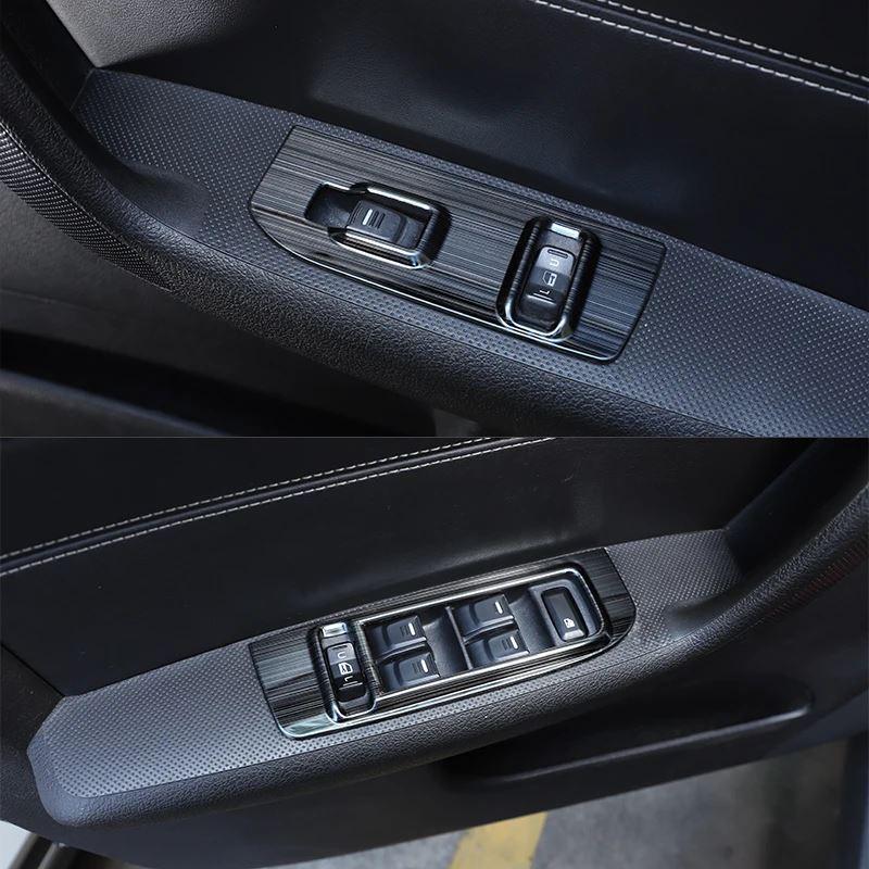 並行輸入品 ステンレス ハマーH3 2005 2007アクセサリーインテリア車インテリアリヤドアアームレスト窓ガラスリフトスイッチフレームトリム_4