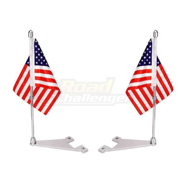 並行輸入品 ハーレー バイク車アメリカンフラッグフラッグポール 