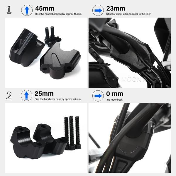 並行輸入品 バイク車アルミニウムハンドルバー パンアメリカ1250スペシャル2021 2022 p1250 ra1250