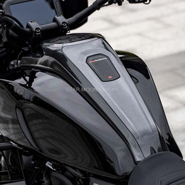 並行輸入品 ハーレー バイク車用カーボンステッカー パンアメリカーナ1250 s pa 1250 s p1250 2021 2022 ステッカー タンクパッド_1