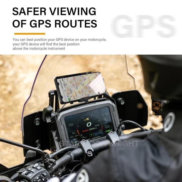 並行輸入品 Pan america 1250スペシャルRA1250 2021 2022-アクセサリー携帯電話充電スタンドホルダーGPSナビゲーションシステムブラケット_5