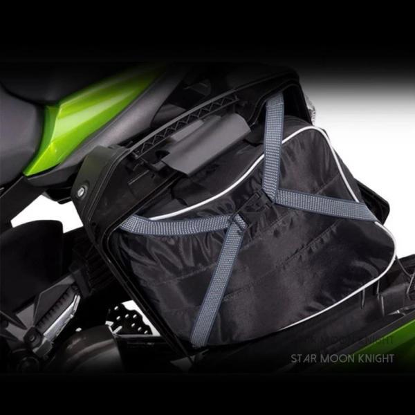 並行輸入品 カワサキ versys 1000 650ニンジャ1000 H2 sx バイクナイロンツーリング防水インナーバッグキャリアkqr28Lの画像