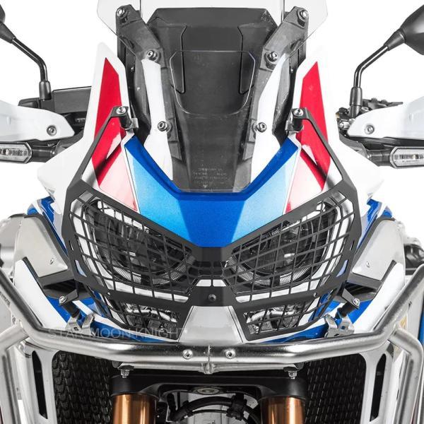並行輸入品 クイックリリース ハンダ アフリカン デュアルcrf 1100 l crf1100 crf1100lモータースポーツヘッド ライト保護カバーの画像