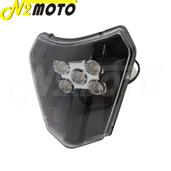 並行輸入品 KTM モトクロスledヘッドライトヘッドランプマスクカバー 125 150 250 300 350 400 450 500 sx xc SX-F XC-W exc 530 XC-W 6日の画像