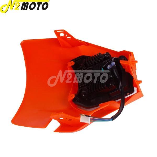 並行輸入品 KTM デュアルスポーツモトクロスhi/loビームledフロントヘッドライトフェアリングヘッドライトマスク exc xcw XC-W EXC-F 250 300 350 450 500_3