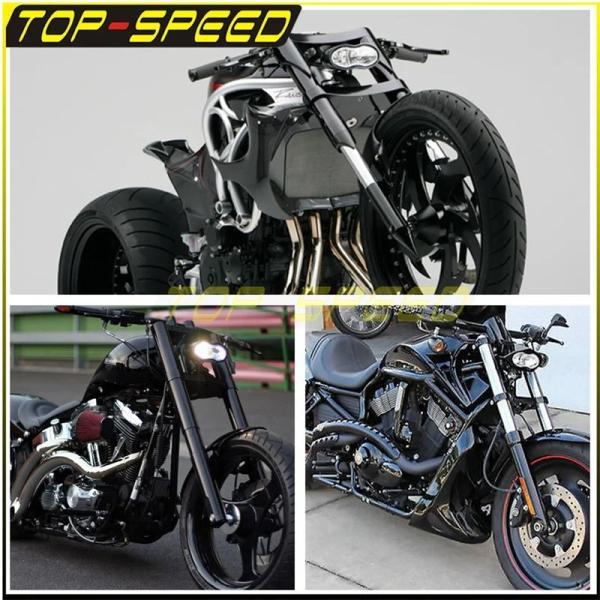 並行輸入品 バイク ダブルオーバル バイクヘッドライトh32x 55w レトロ ダブル バタフライ ストリートファイター カフェレーサー ズチョッパー_5