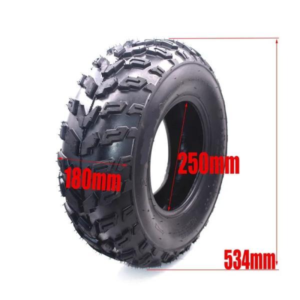 ブランド登録なし - 並行輸入品 4輪バキュームタイヤ アウトドア 砂浜 ゴー手押し車 atv utv 10in 23x7-10