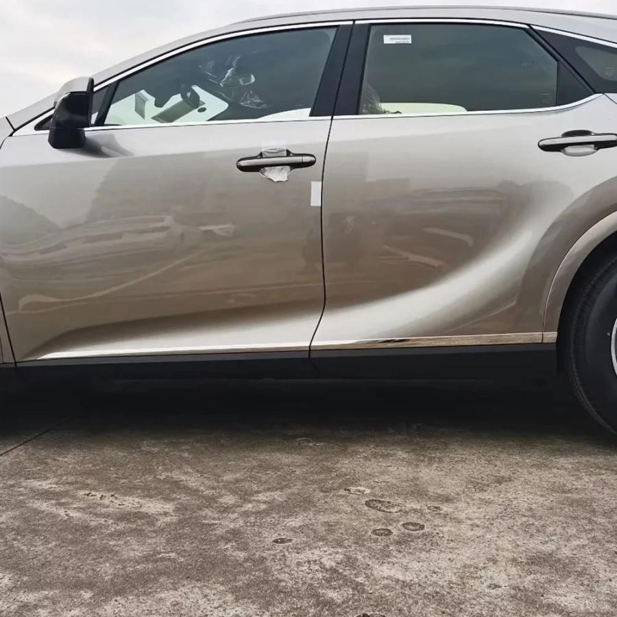 並行輸入品 Lexus rx 350h 450h 500h 2023 2024 用スチール製サイドドア トリム 保護 カーアクセサリー装飾_1