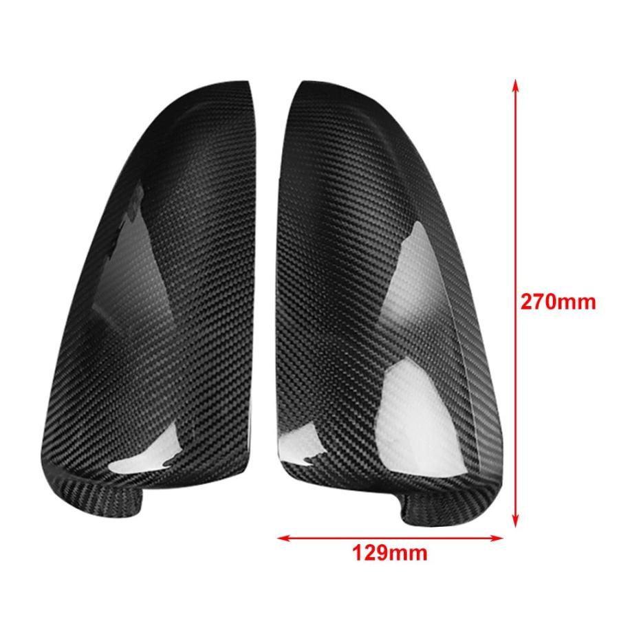 並行輸入品 サイドミラーカバーbmw F10 F12 mシリーズM5 M6 2012-2016スタイル追加カーボンバックミラーキャップ_1