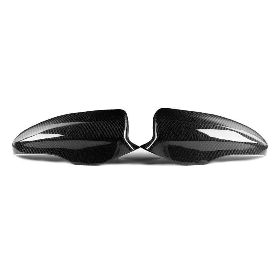 並行輸入品 サイドミラーカバーbmw F10 F12 mシリーズM5 M6 2012-2016スタイル追加カーボンバックミラーキャップ_2