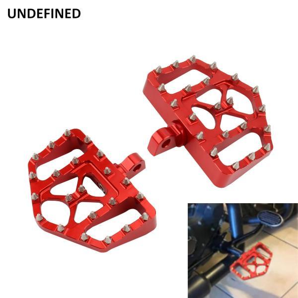 並行輸入品 ハーレー mxフットペグゴールドワイド双眼鏡ボードスポーツスターxl 1200 883 dynafxdf softail用フットレスト_3