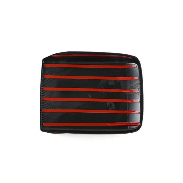 並行輸入品 アウディ Q5/2018-2022用センターアームレスト 装飾 カーボン トリムの画像