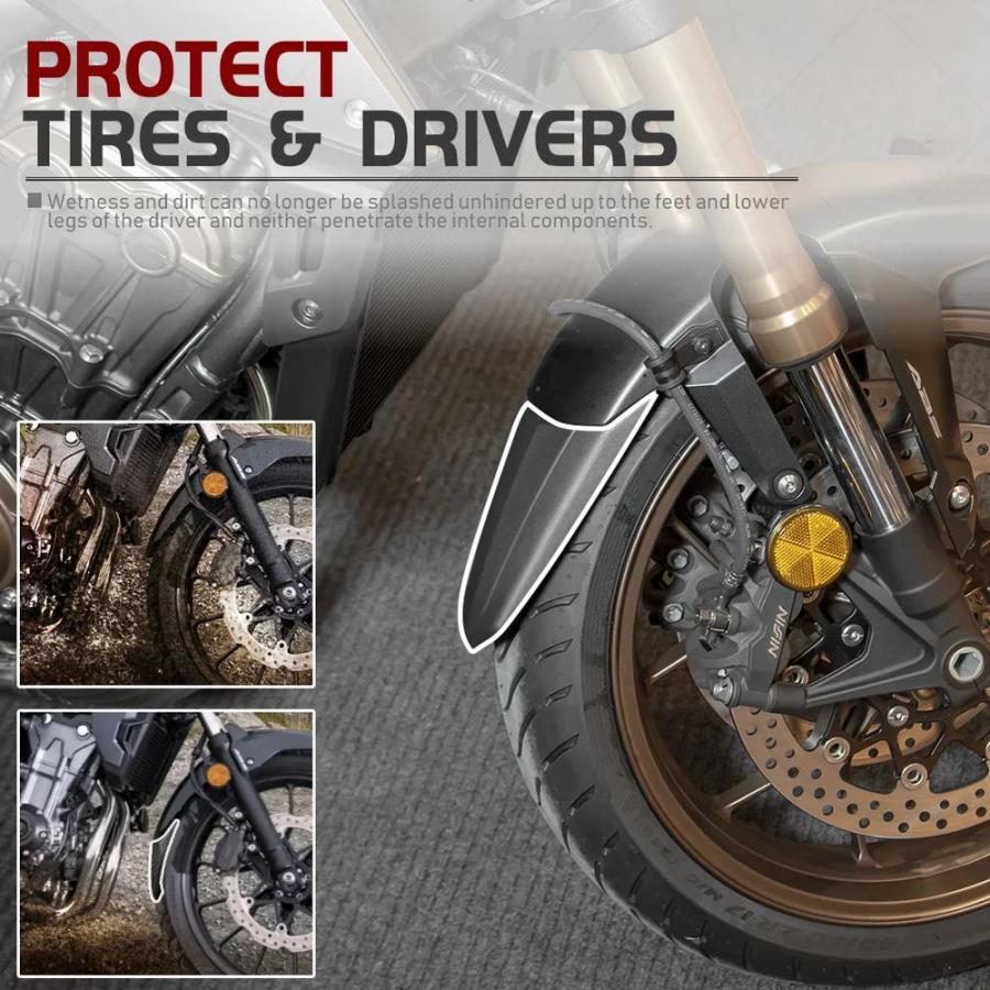 ホンダCB650R CBR650R 20192020用フロントフェンダー マッドガード ホイールエクステンダー リアエクステンション ...