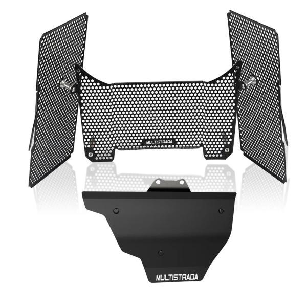 並行輸入品 ドゥカティマルチストラーダV4 ピークピーク2021 2022 2023 バイクラジエーターガード オイルクーラーヘッドガードの画像