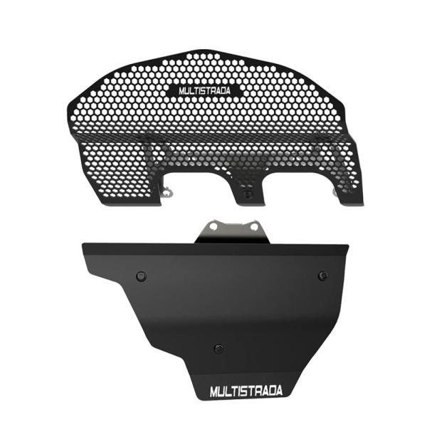 並行輸入品 ドゥカティマルチストラーダV4 ピークピーク2021 2022 2023 バイクラジエーターガード オイルクーラーヘッドガードの画像