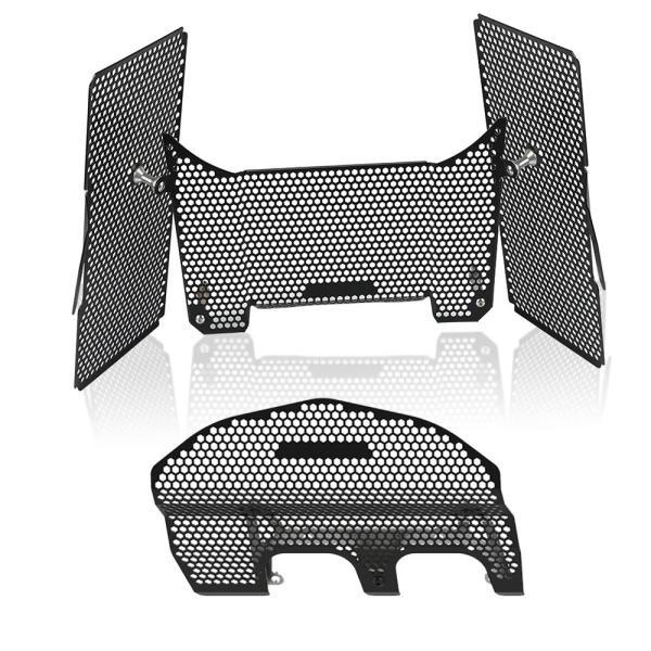 並行輸入品 ドゥカティマルチストラーダV4 ピークピーク2021 2022 2023 バイクラジエーターガード オイルクーラーヘッドガードの画像