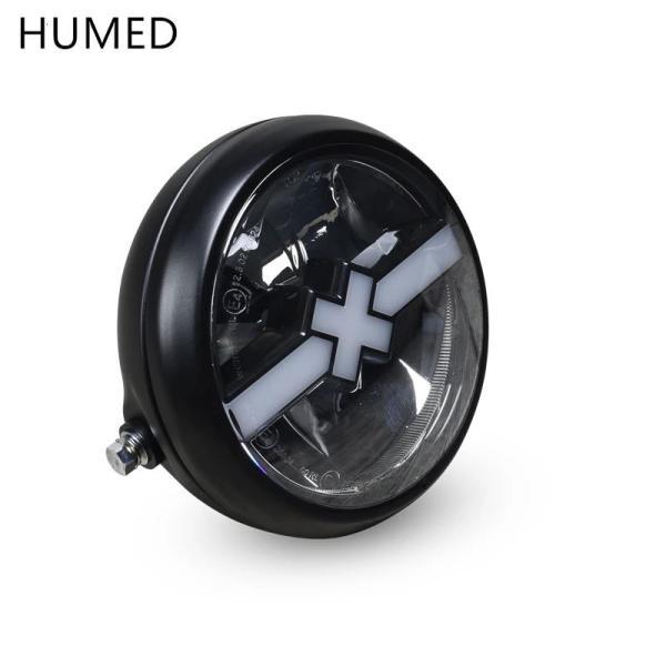並行輸入品 汎用LED バイクヘッドライト タイプX CR150 AC300用超高