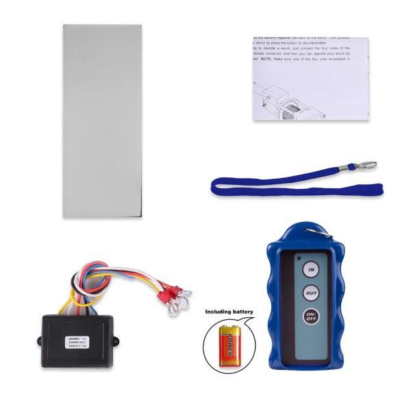 並行輸入品 UNIVERSAL 433MHZ 12V 24V WIRELESS WINCHES REMOTE CONTROL RECOVERY ...