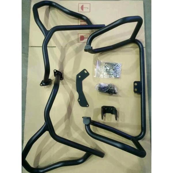 並行輸入品 スズキ V-ストーム V 嵐 DL250 2016 2017 DI 250 ラジエーターエンジンガードバーアッパー + アンダーフレームプロテクターの画像